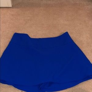 Cobalt blue express skort